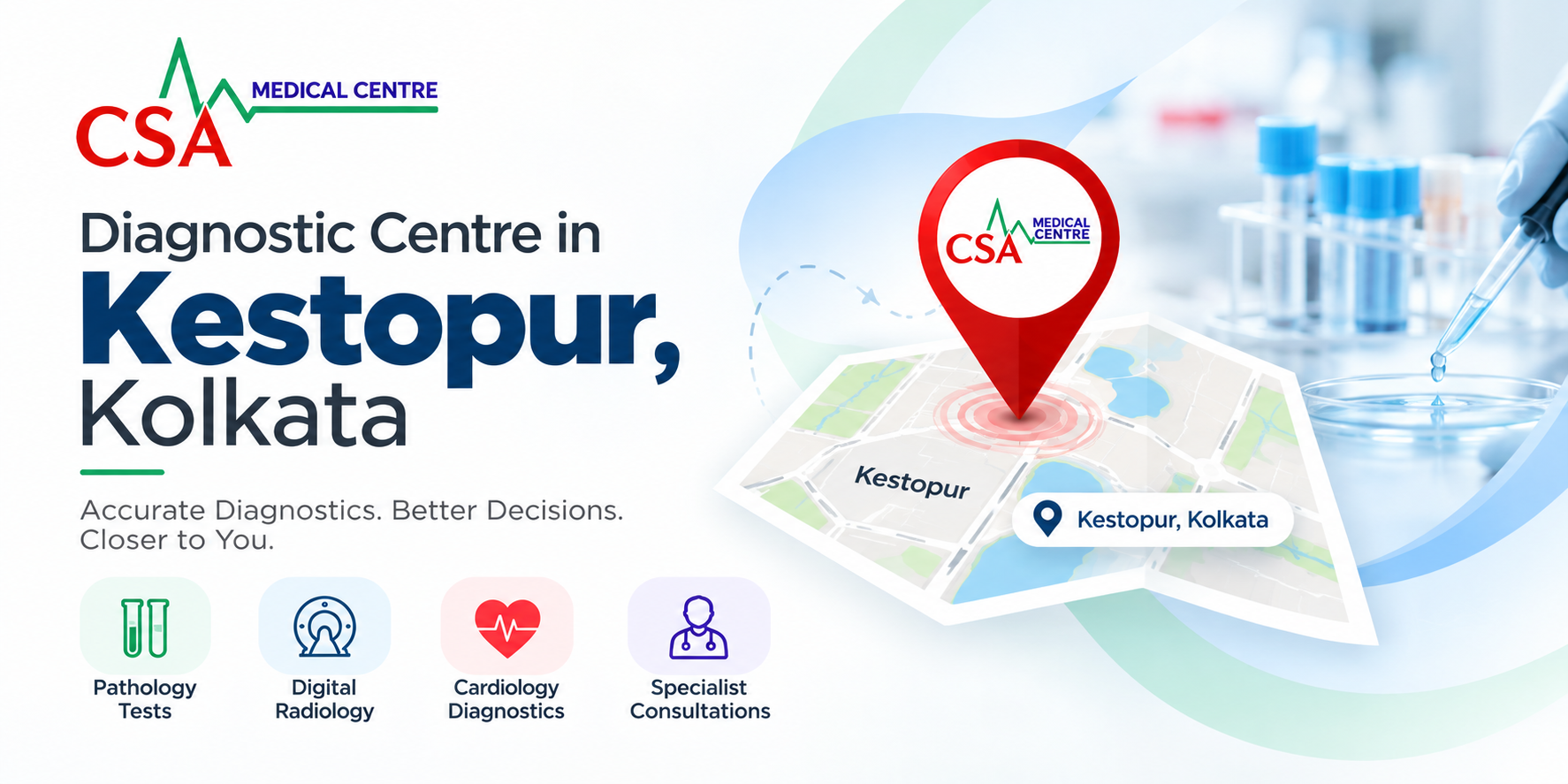 Looking for a Diagnostic Centre in Kestopur, Kolkata?